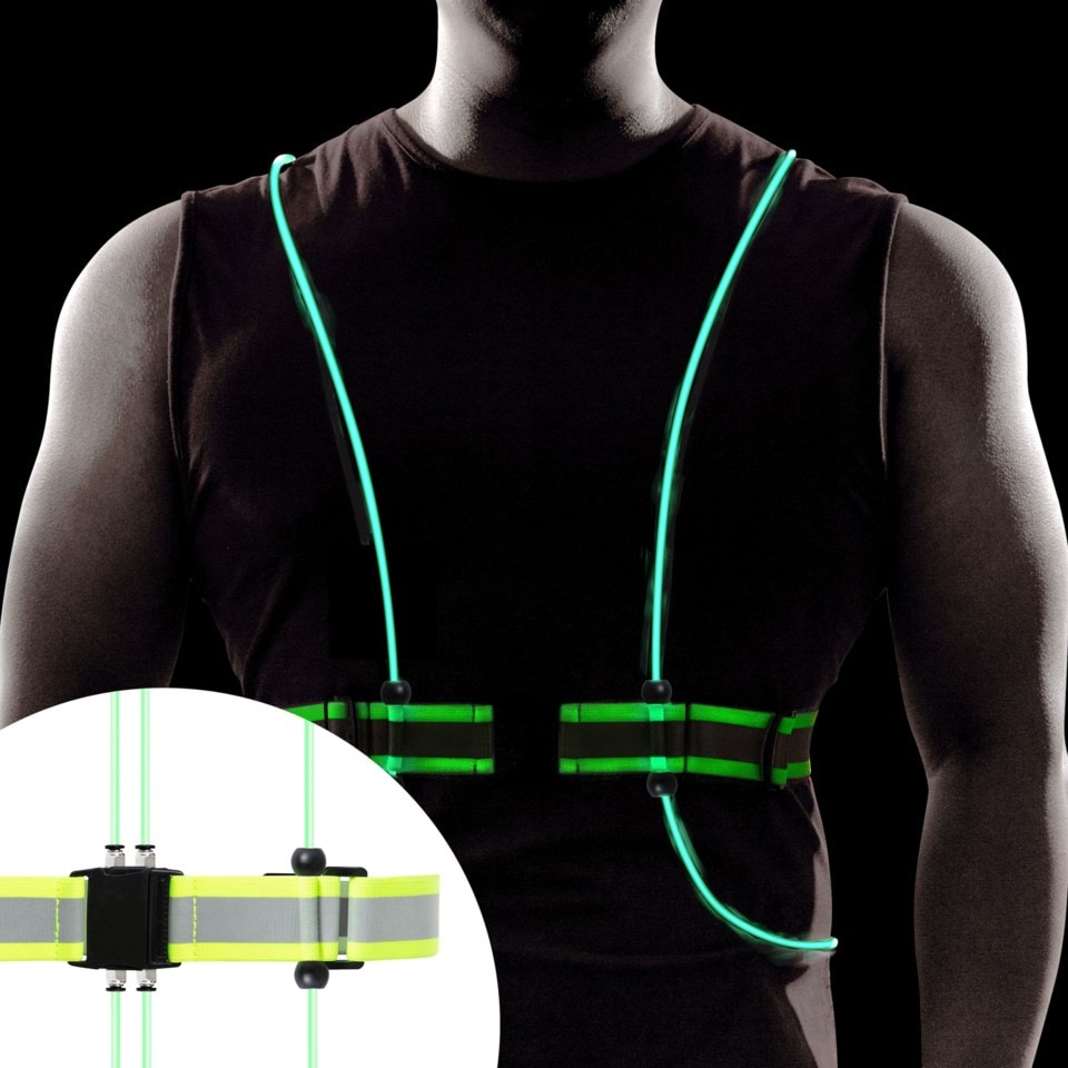 Luxorparts Oppladbar LED-vest