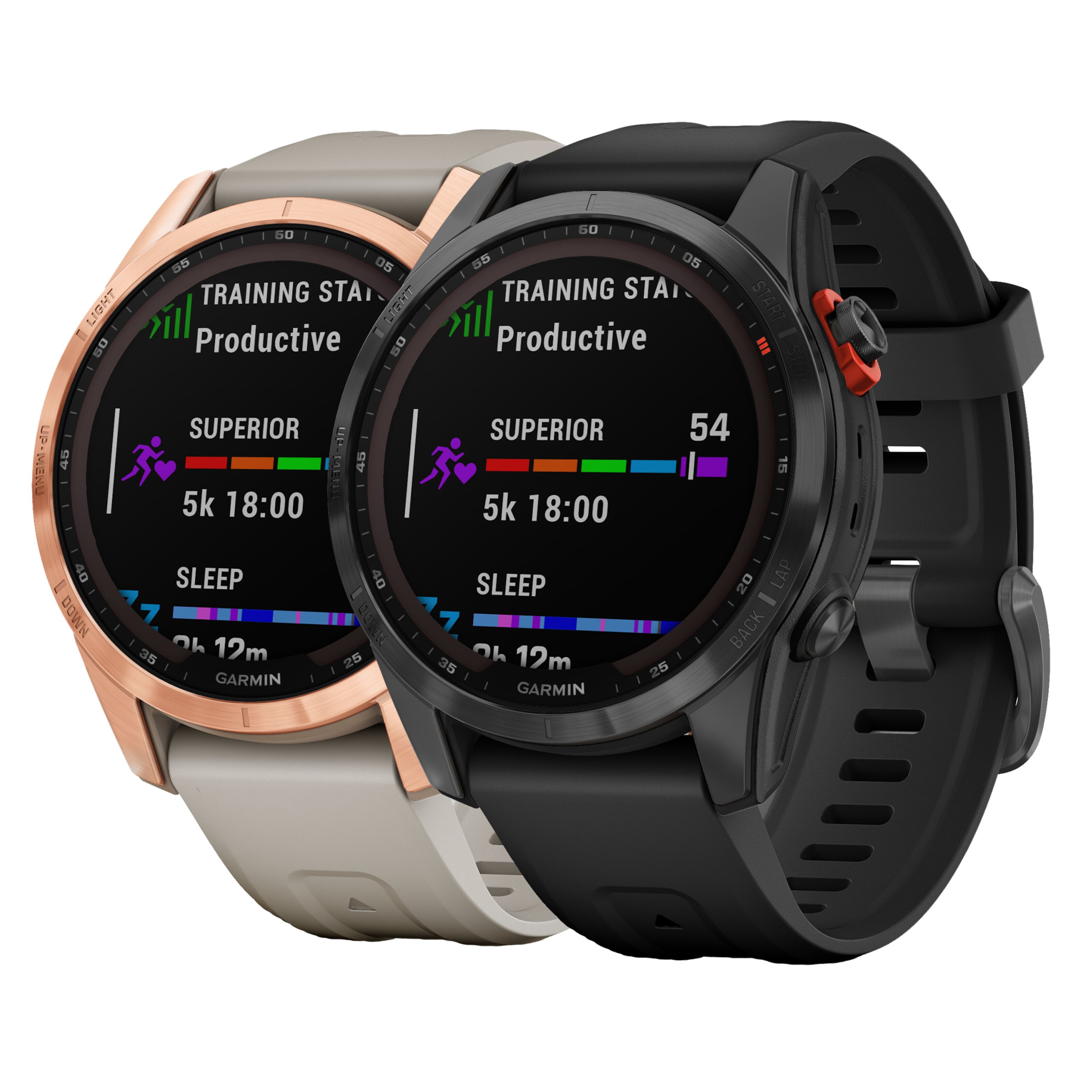 Garmin Fenix 7S Solar GPSklockor