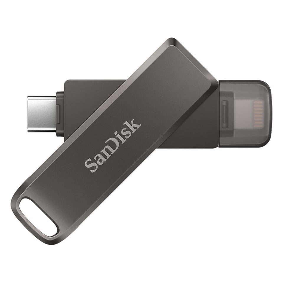 Sandisk iXpand Drive med Lightning og USB-C 128 GB