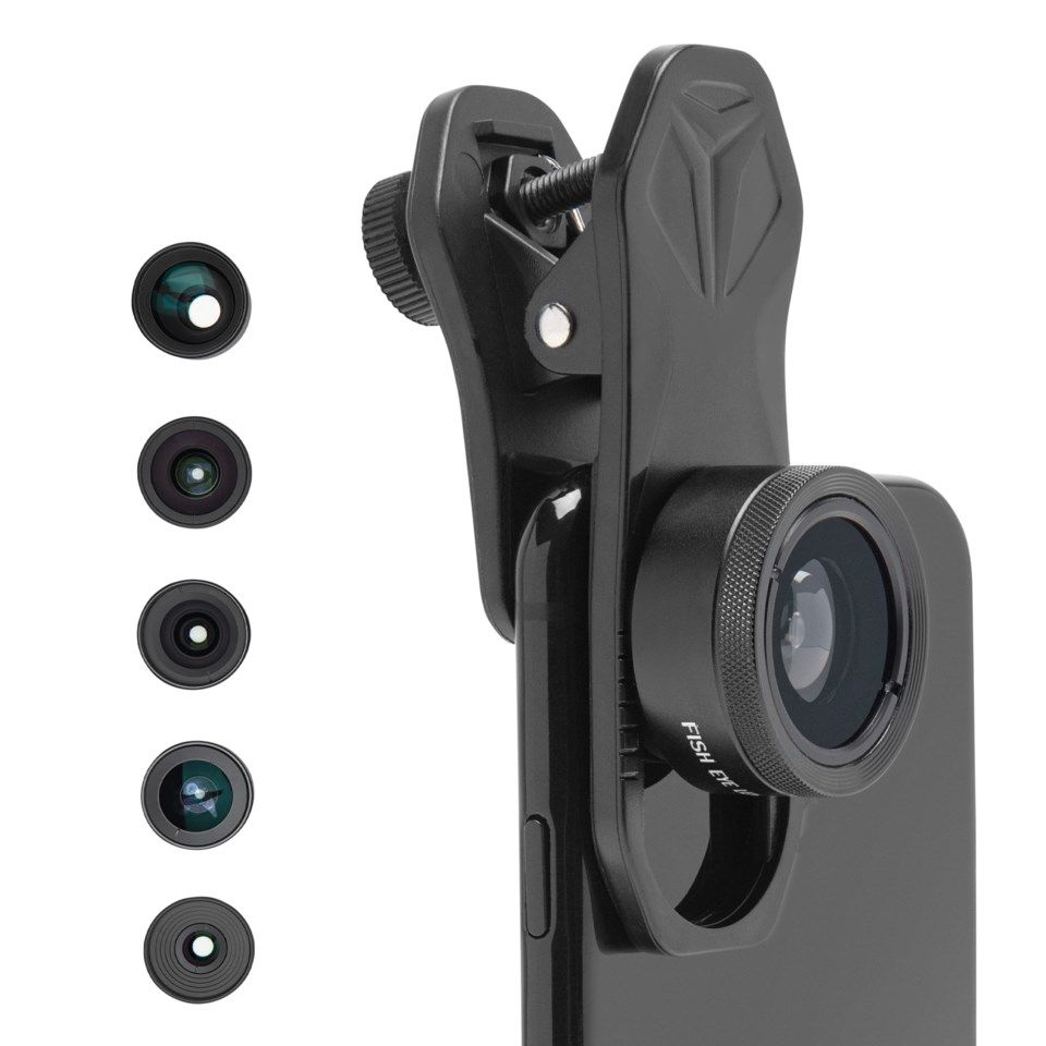 Linocell 5-i-1 Objektiv-kit mobilkamera