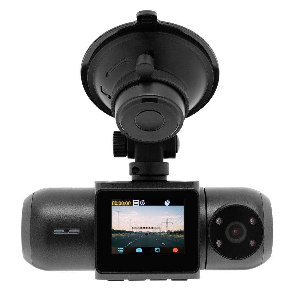 Luxorparts Bilkamera med to kameraer