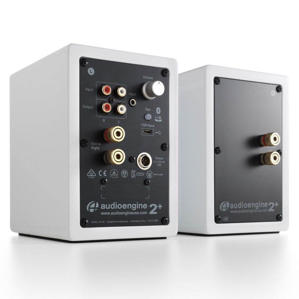 Audioengine A2+ Wireless Aktive høyttalere Hvit