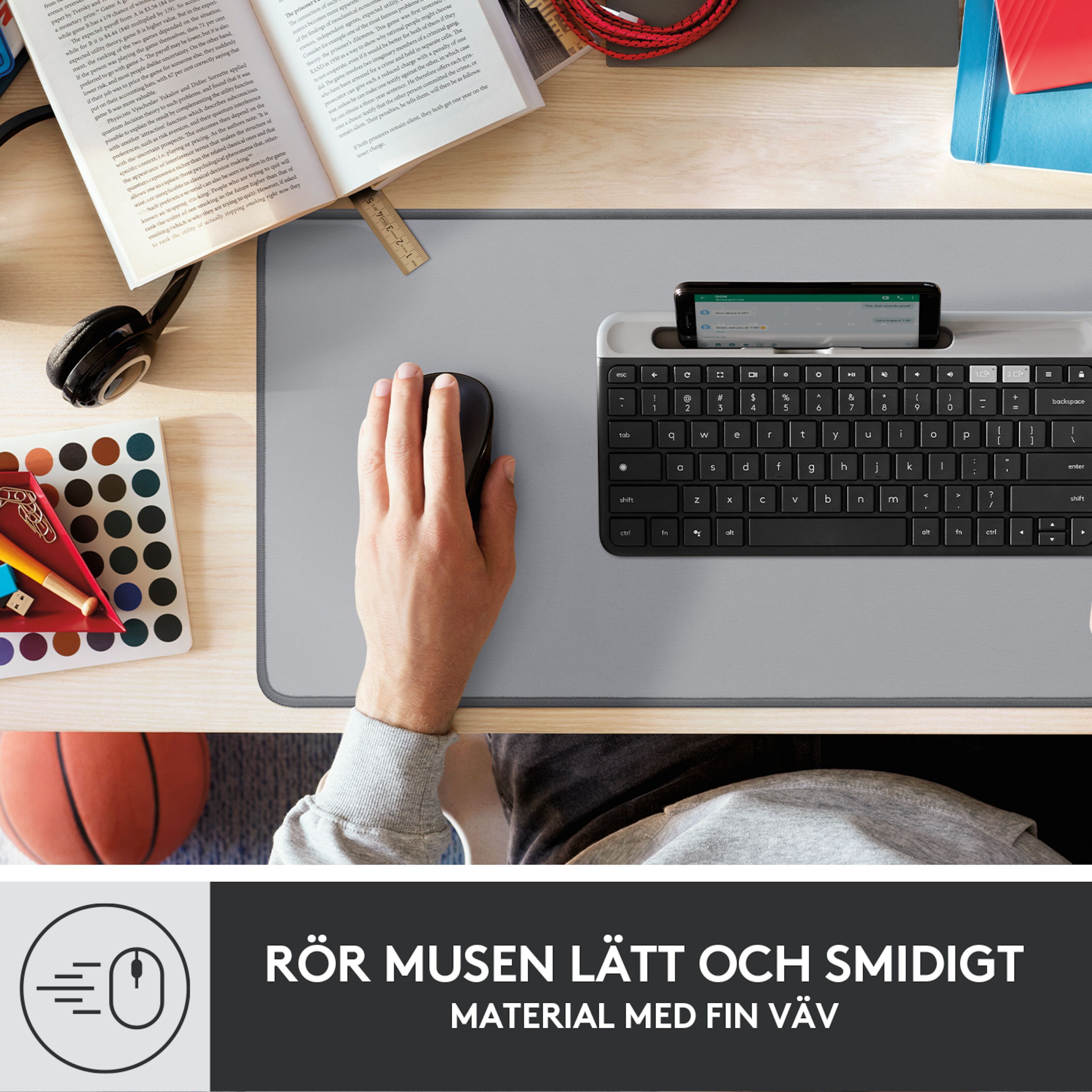 Logitech Studio Series Skrivbordsmatta - Musmattor | Kjell.com