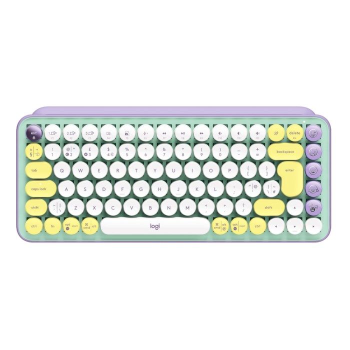 Logitech Pop Keys Trådlöst mekaniskt tangentbord Daydream Mint