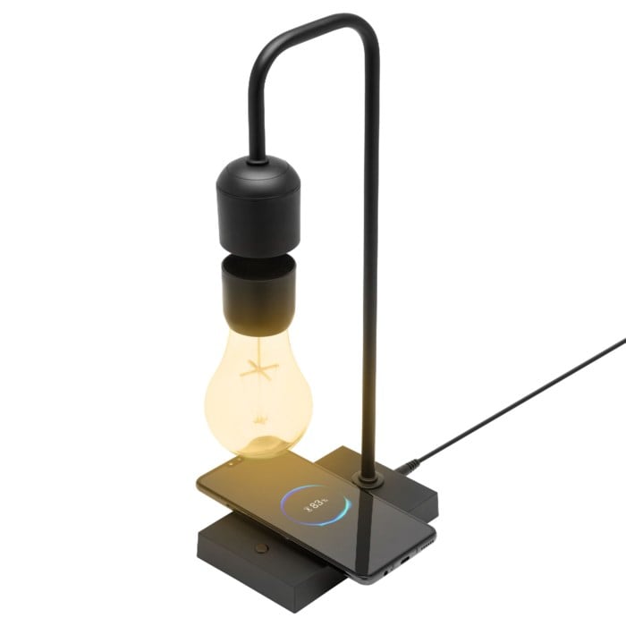 Cleverio Leviterande bordslampa Svart