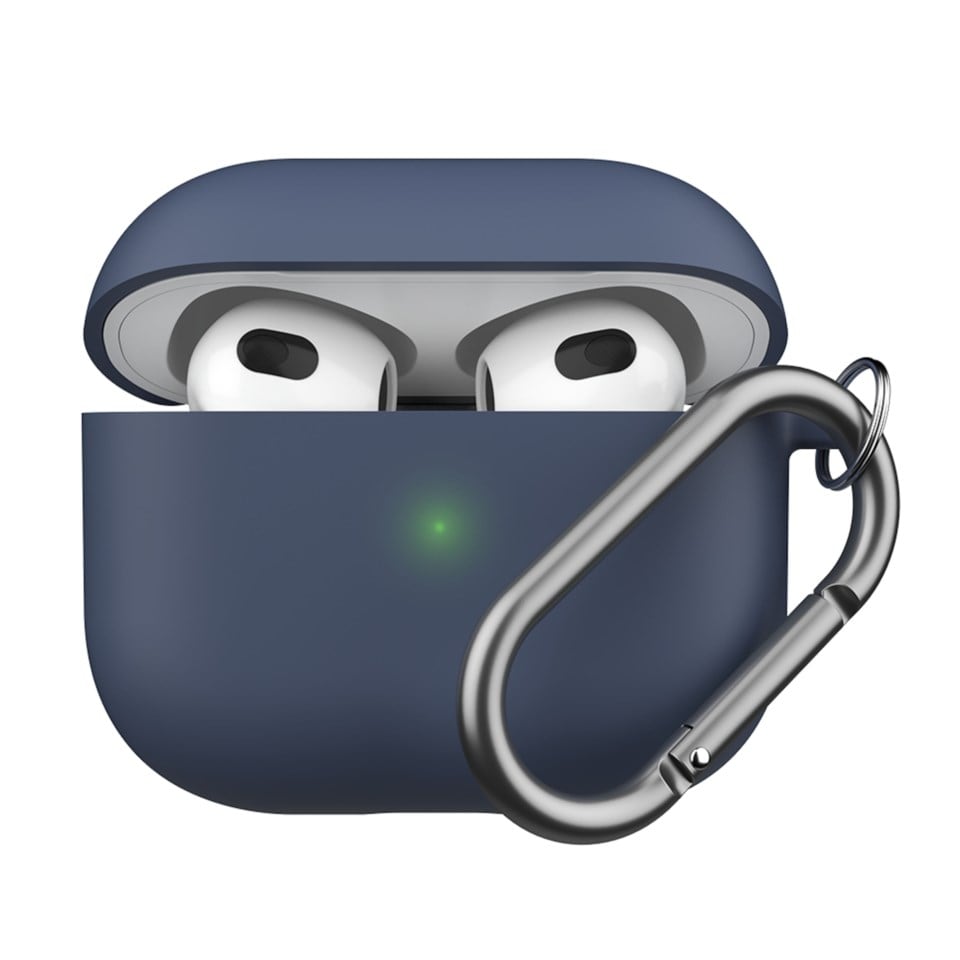 HybridShell Airpods Series 3-etui (2021) Blå