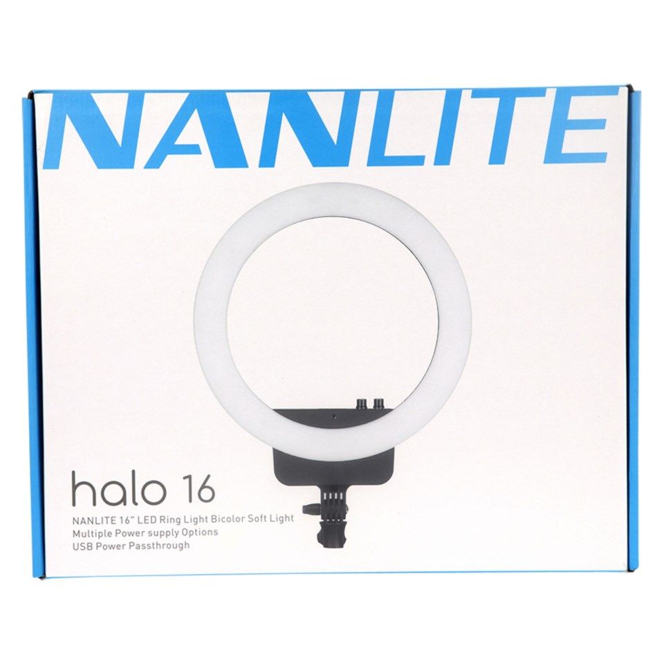 Nanlite Halo 16 LED-ringbelysning