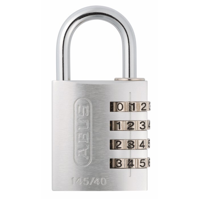 Abus Kombinationslås 40 mm Silver