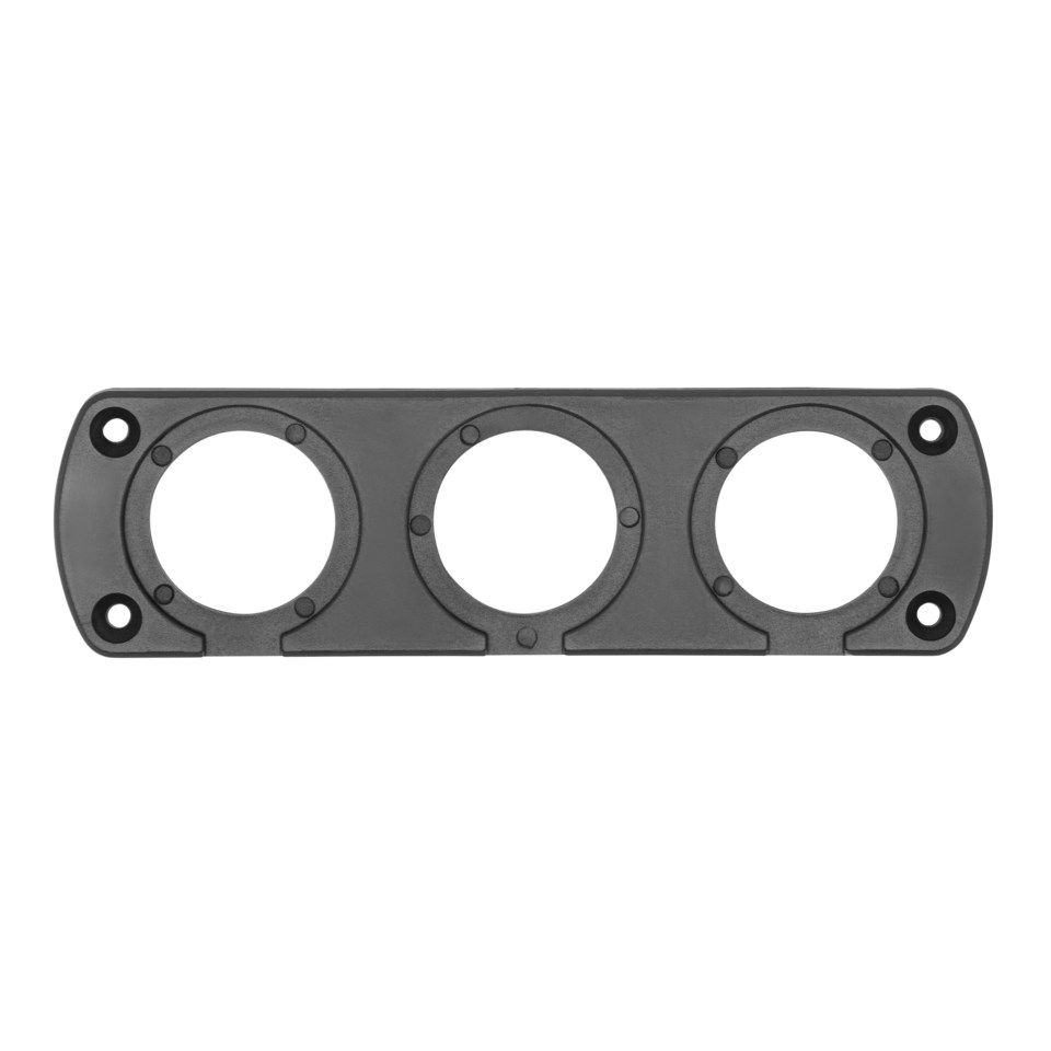 Luxorparts Panel 3x for 12 V-montering