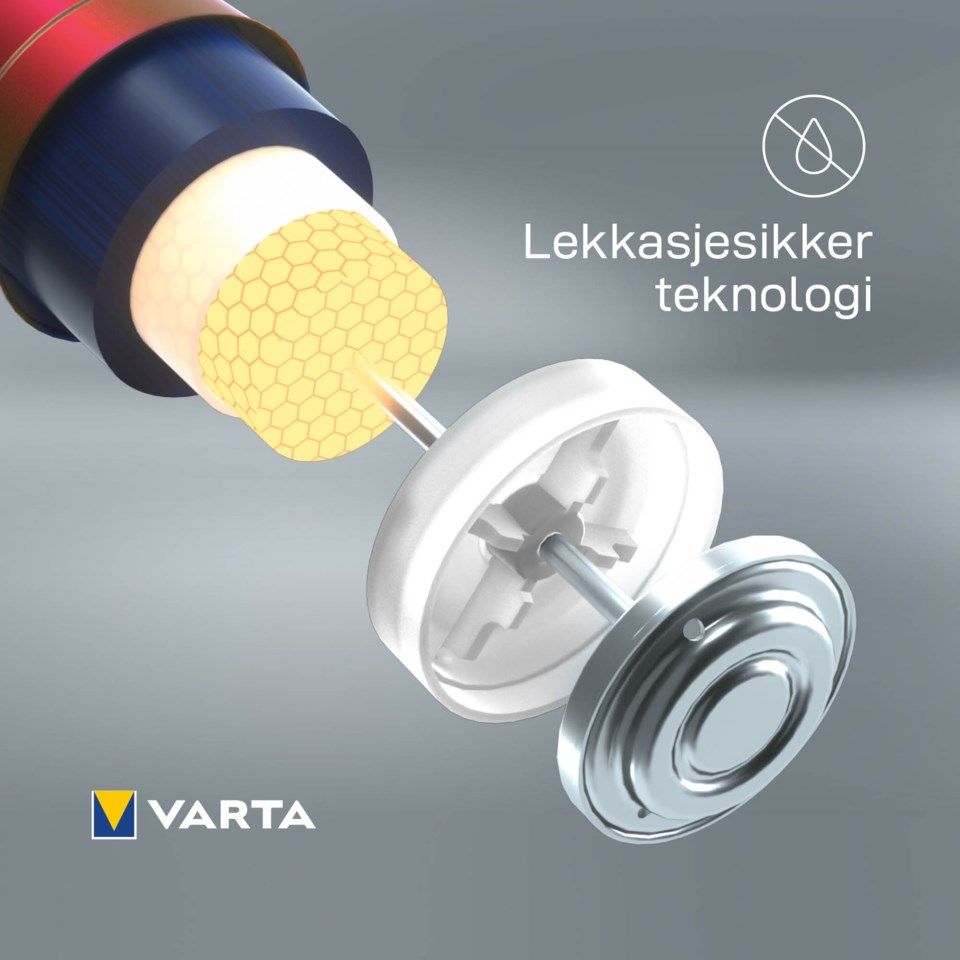Varta Longlife Max Power C-batterier 2-pk.