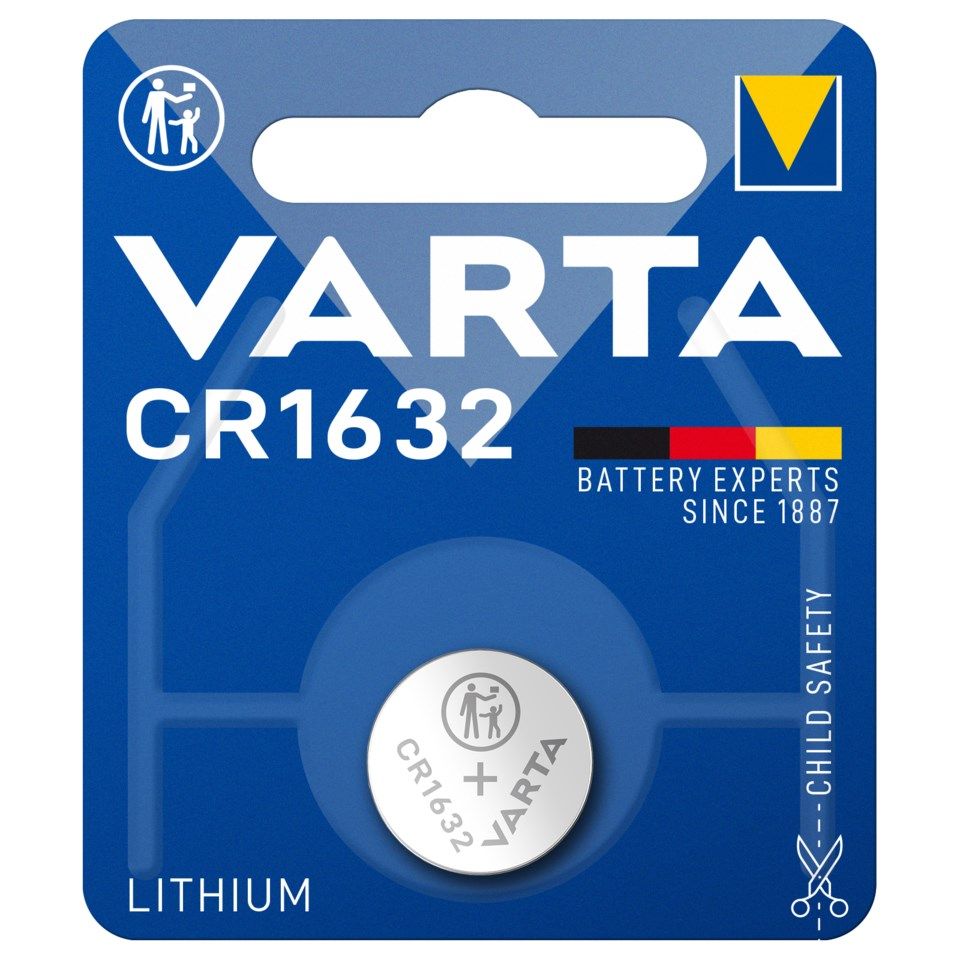 Varta Litiumbatteri CR1632 1-pack
