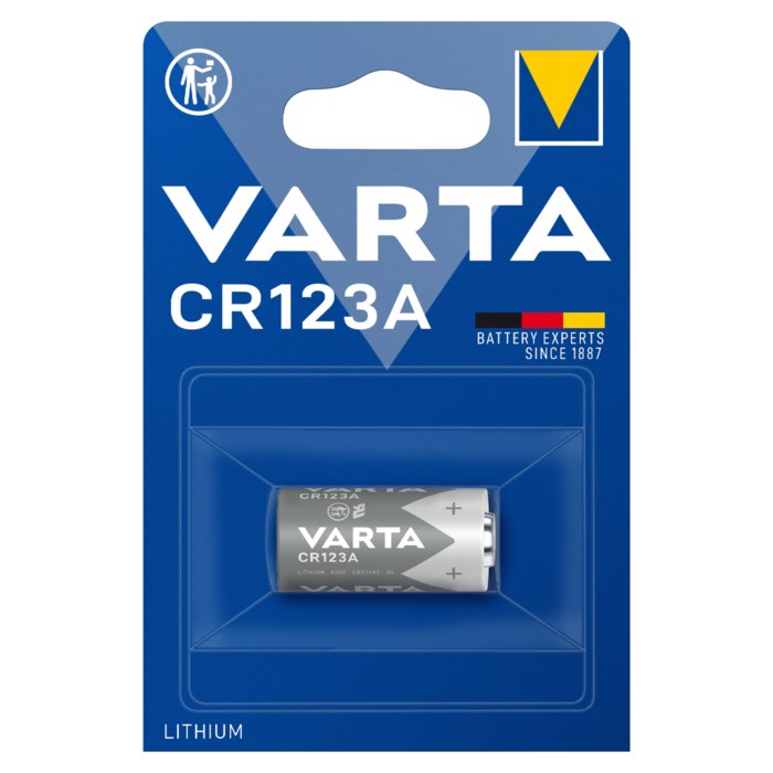 Varta Litiumbatteri CR123A 1-pack