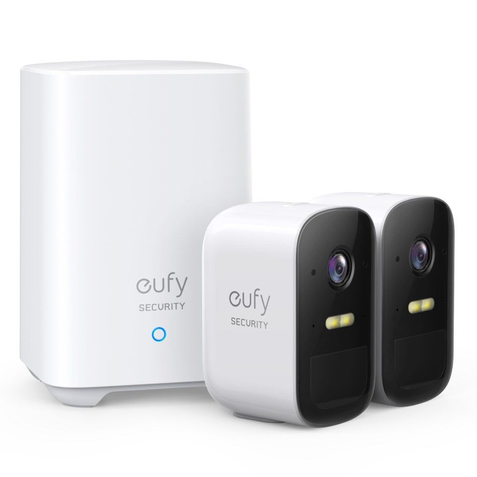Eufy EufyCam 2C Kit Overvåkingssystem 2 kameraer