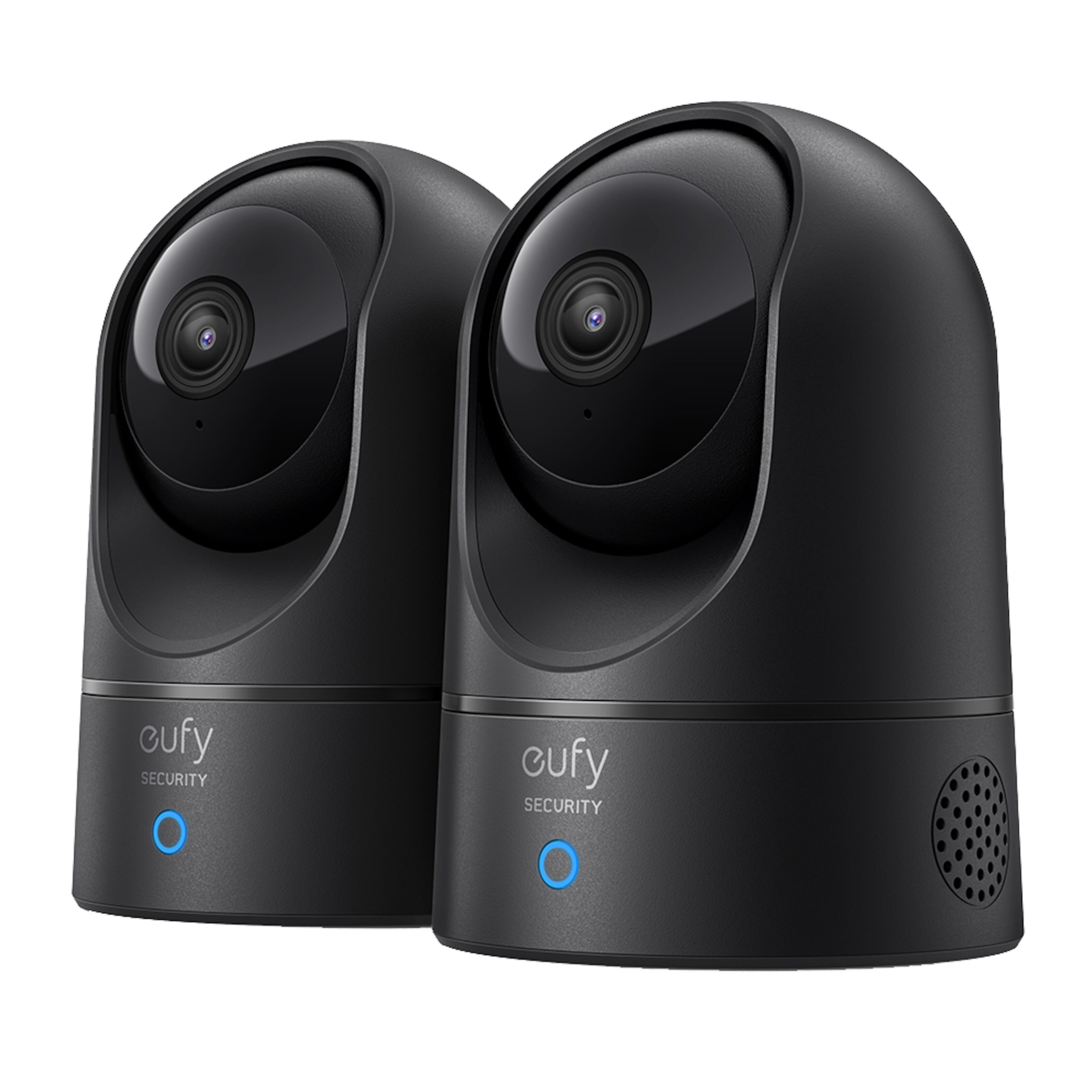 Eufy Indoor Cam 2K Pan & Tilt Svart 2pack Övervakningskameror
