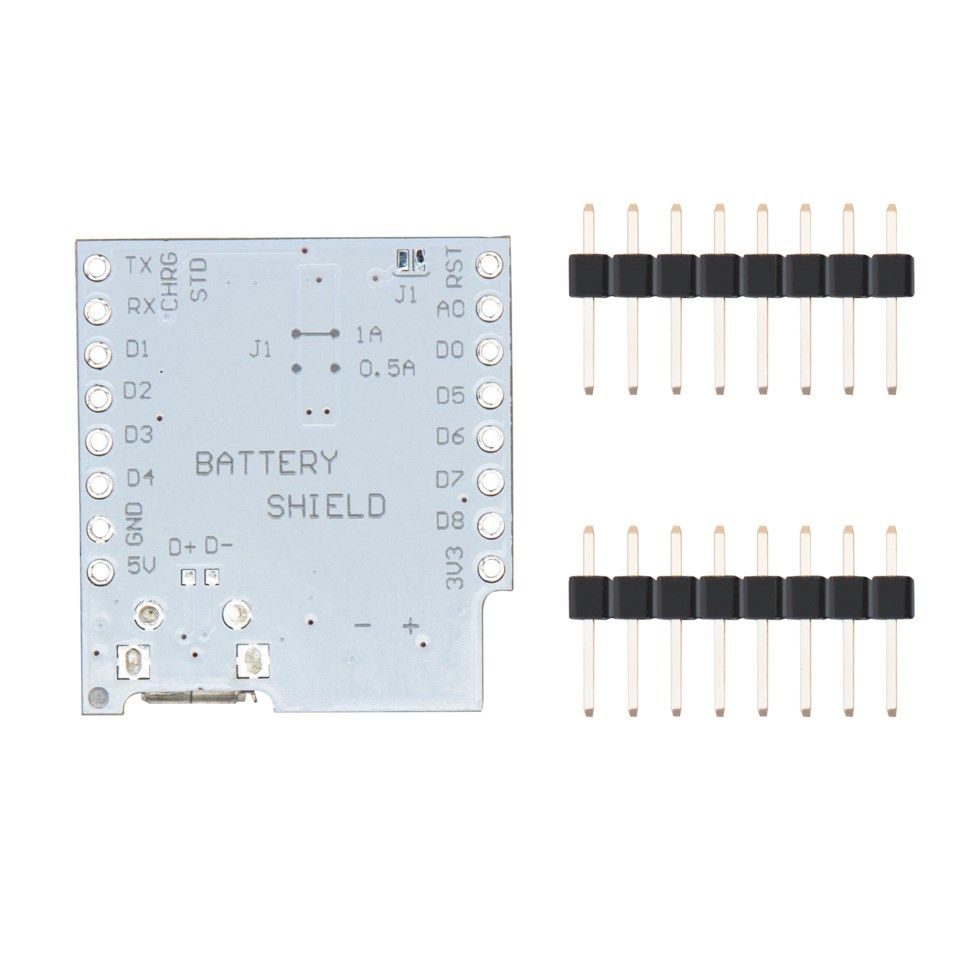 Luxorparts Batterimodul til utviklingskortet D1 Mini