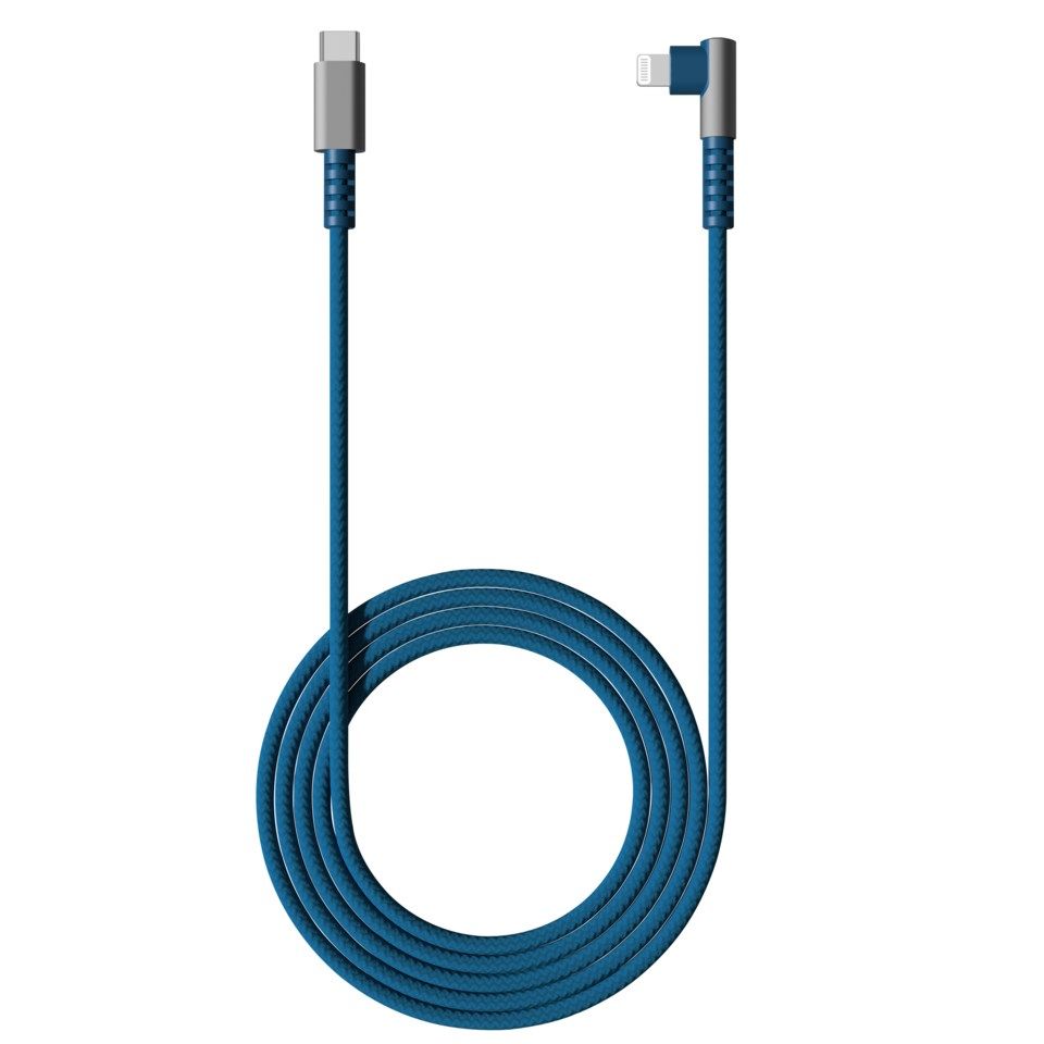 Nomadelic USB-C til Lightning 1,2 m Blå