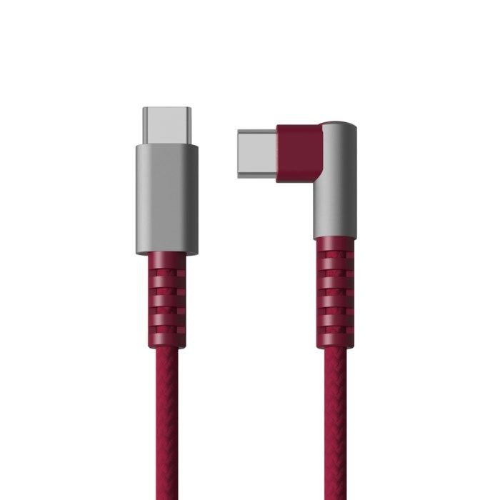 Nomadelic USB-C till USB-C 1,2 m Röd