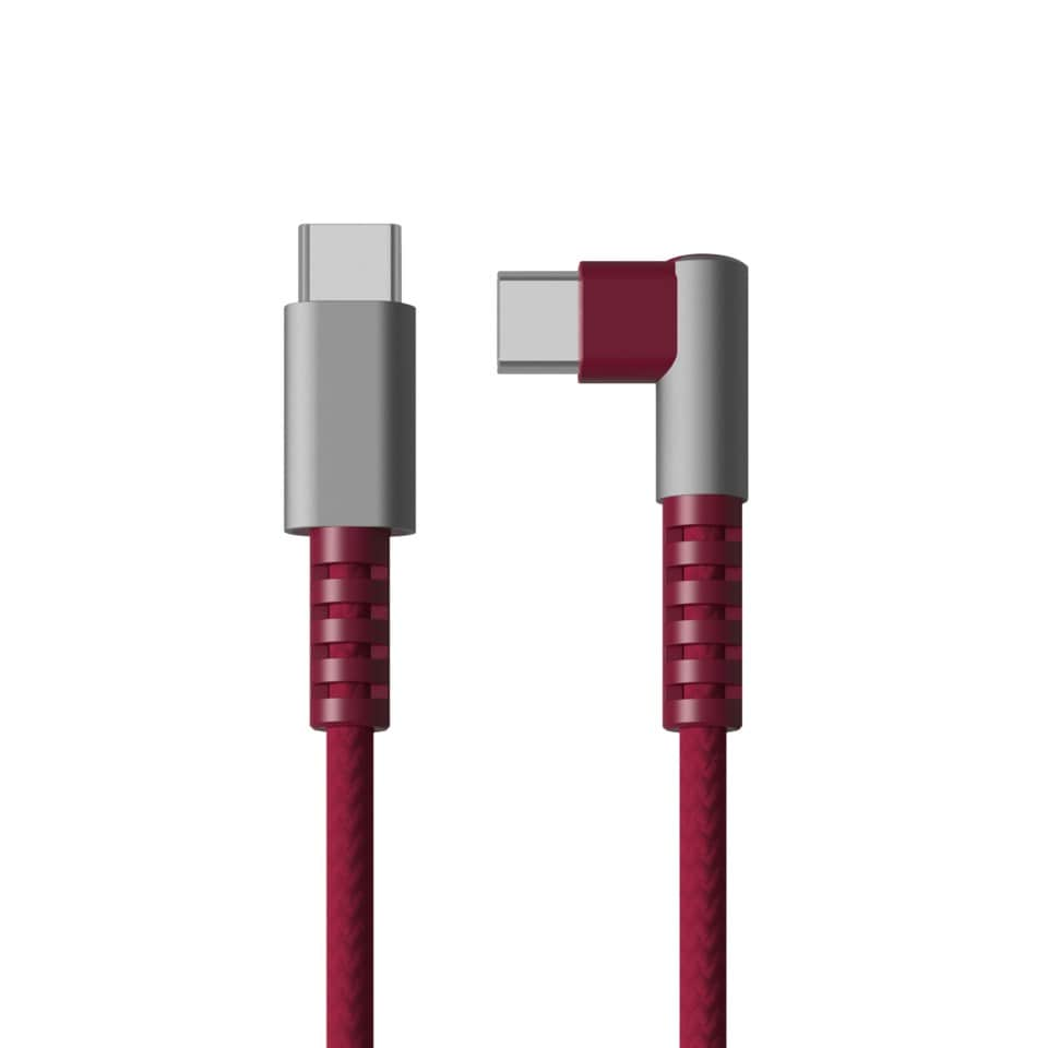 Nomadelic USB-C till USB-C 1,2 m Röd