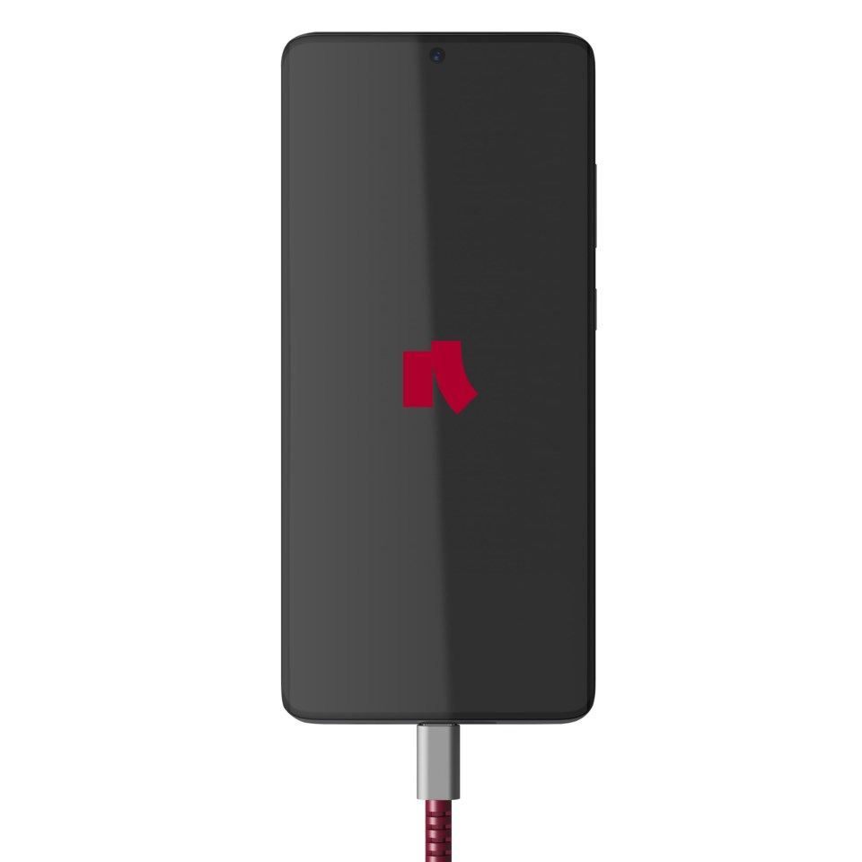 Nomadelic USB-C til USB-C 1,2 m Rød