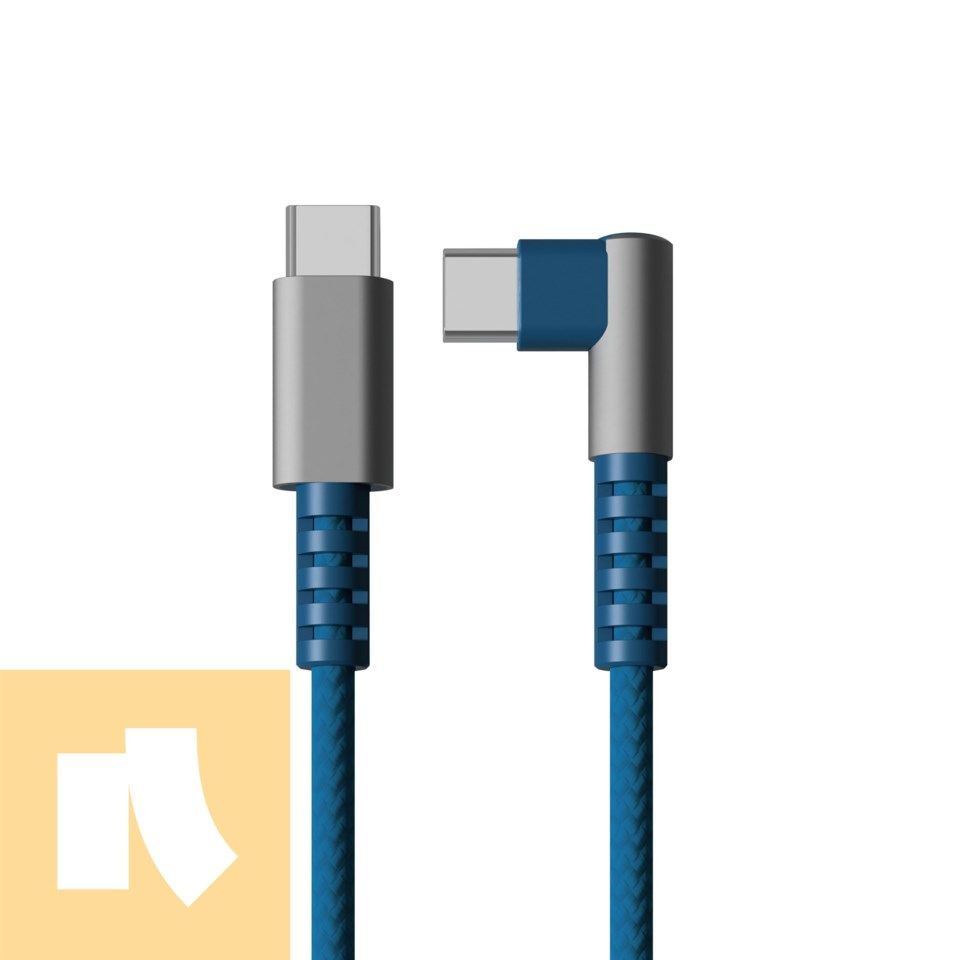 Nomadelic USB-C till USB-C 1,2 m Blå