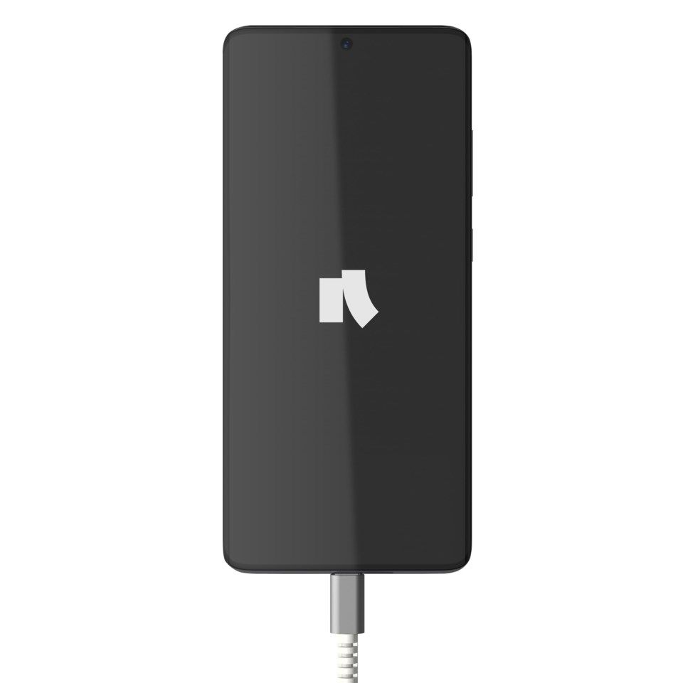 Nomadelic USB-C til USB-C 1,2 m Grå