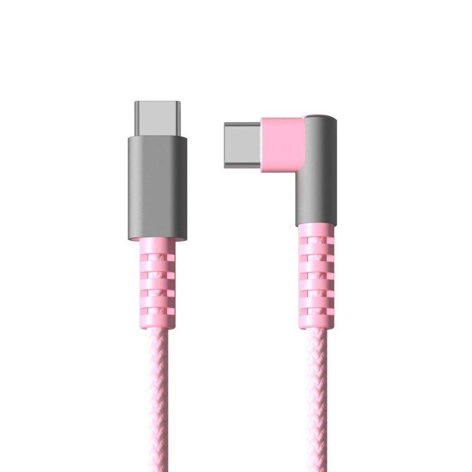Nomadelic USB-C till USB-C 1,2 m Rosa