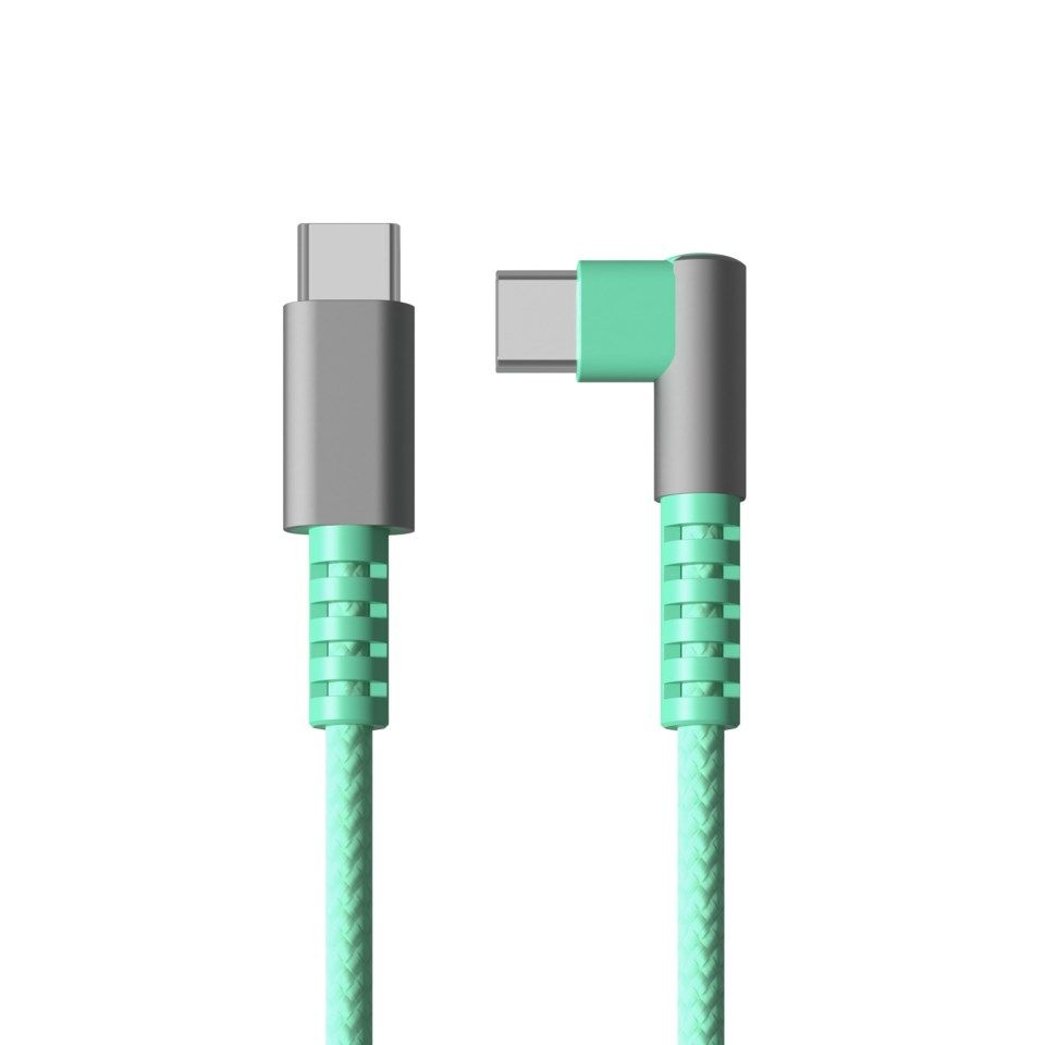 Nomadelic USB-C till USB-C 1,2 m Teal