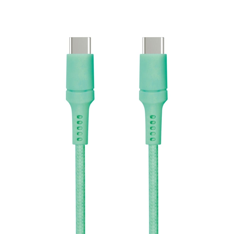 Nomadelic USB-C till USB-C 0,5 m Teal