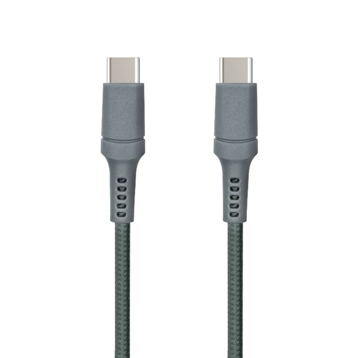 Nomadelic USB-C till USB-C 0,5 m Gröngrå