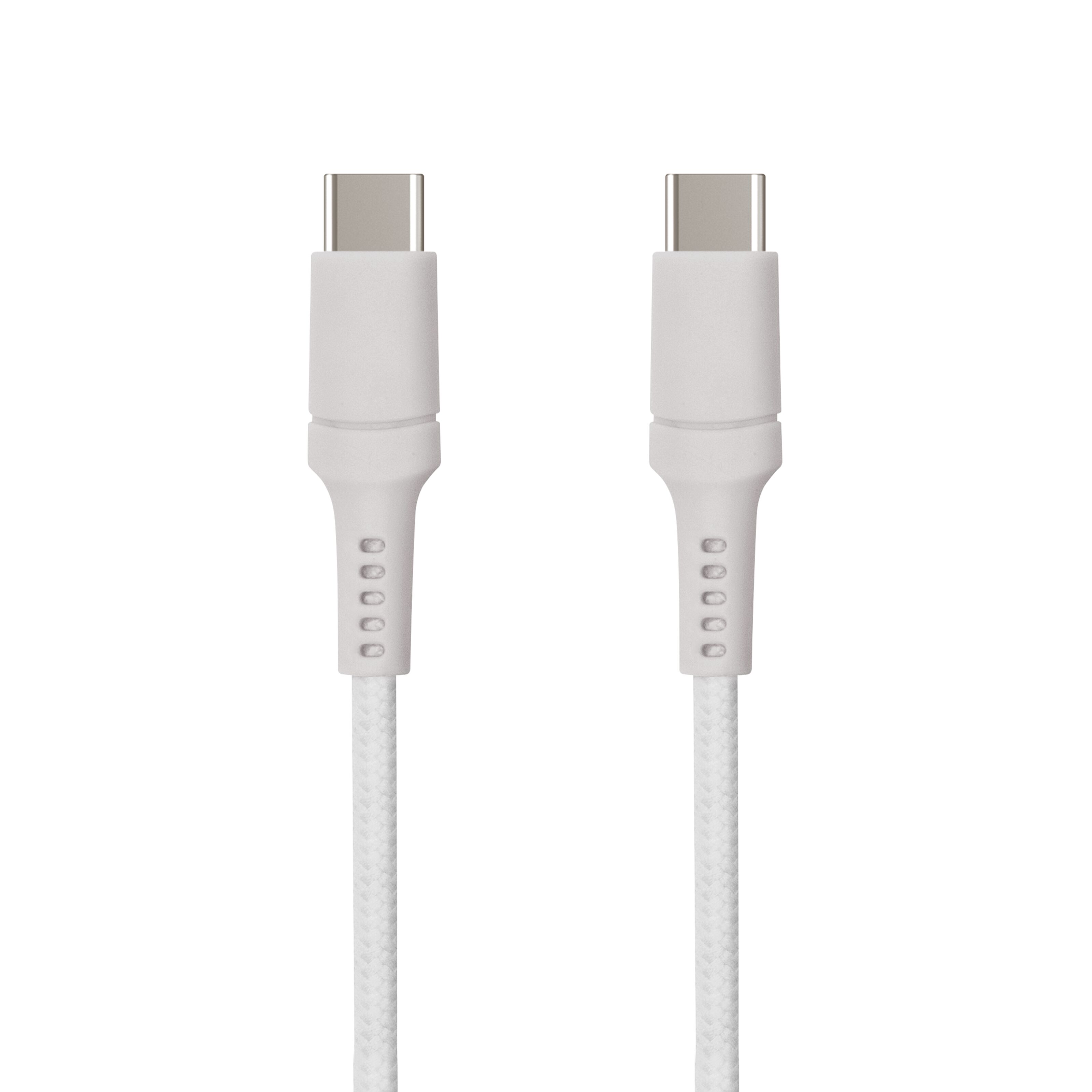 USB-C till USB-C 0,5 m Grå