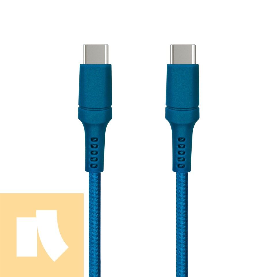 Nomadelic USB-C till USB-C 1,5 m Blå