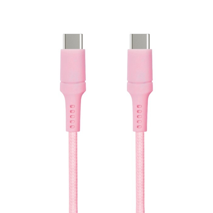 Nomadelic USB-C till USB-C 1,5 m Rosa