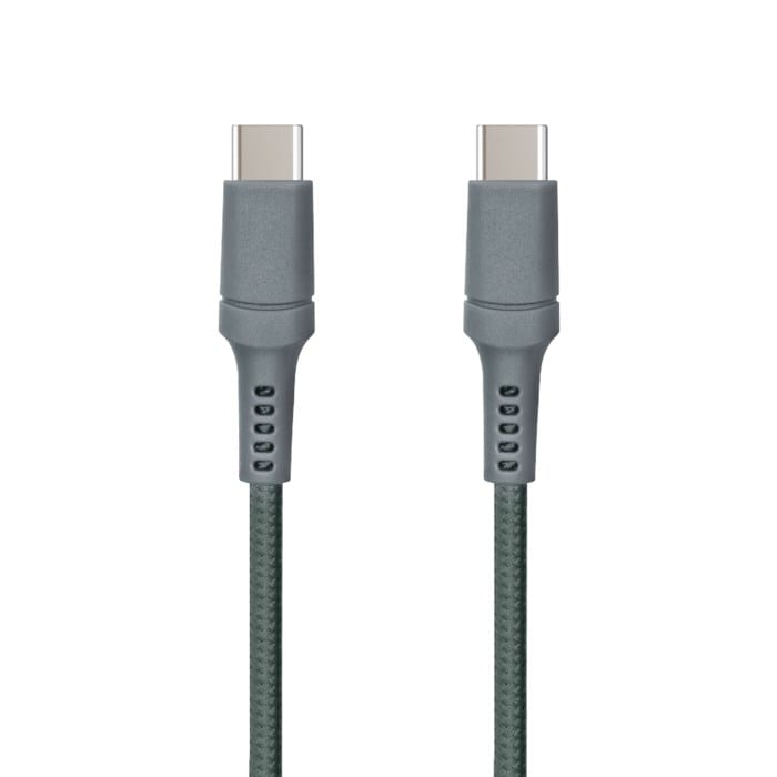 Nomadelic USB-C till USB-C 2,5 m Gröngrå