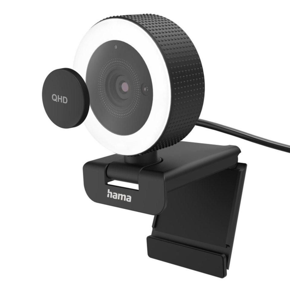 Hama C-800 Pro QHD Ring Light Webkamera