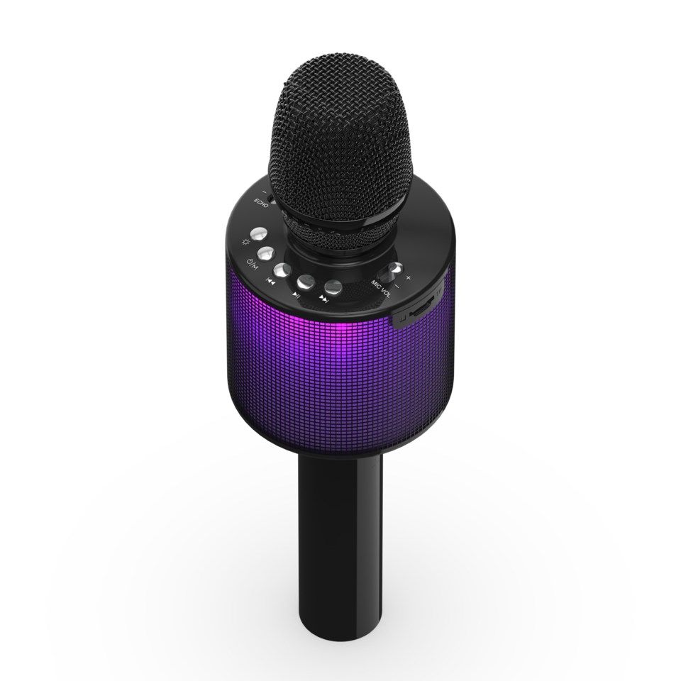 Rubicson Karaokemikrofon med høyttaler