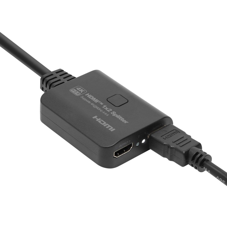 Luxorparts Aktiv HDMI-splitter 2-veis