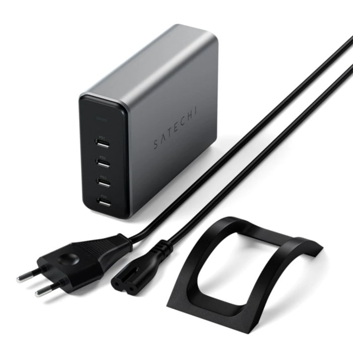 Satechi 165 W GaN PD-laddare med 4 USB-C-uttag