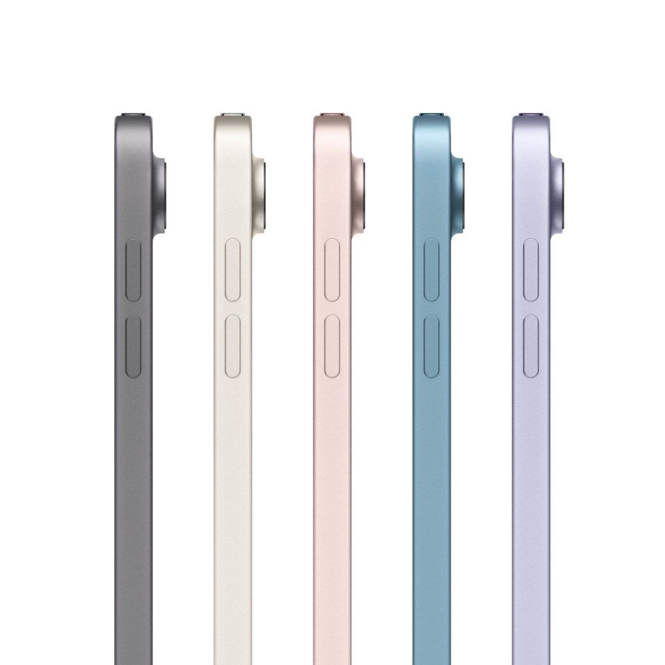 Apple iPad Air (2022) 10,9” Wifi 256 GB Stellargrå