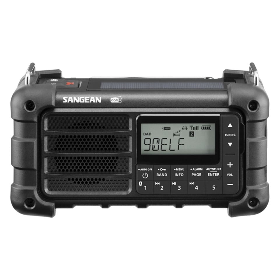 Sangean MMR-99 DAB+ Dynamoradio med solcell