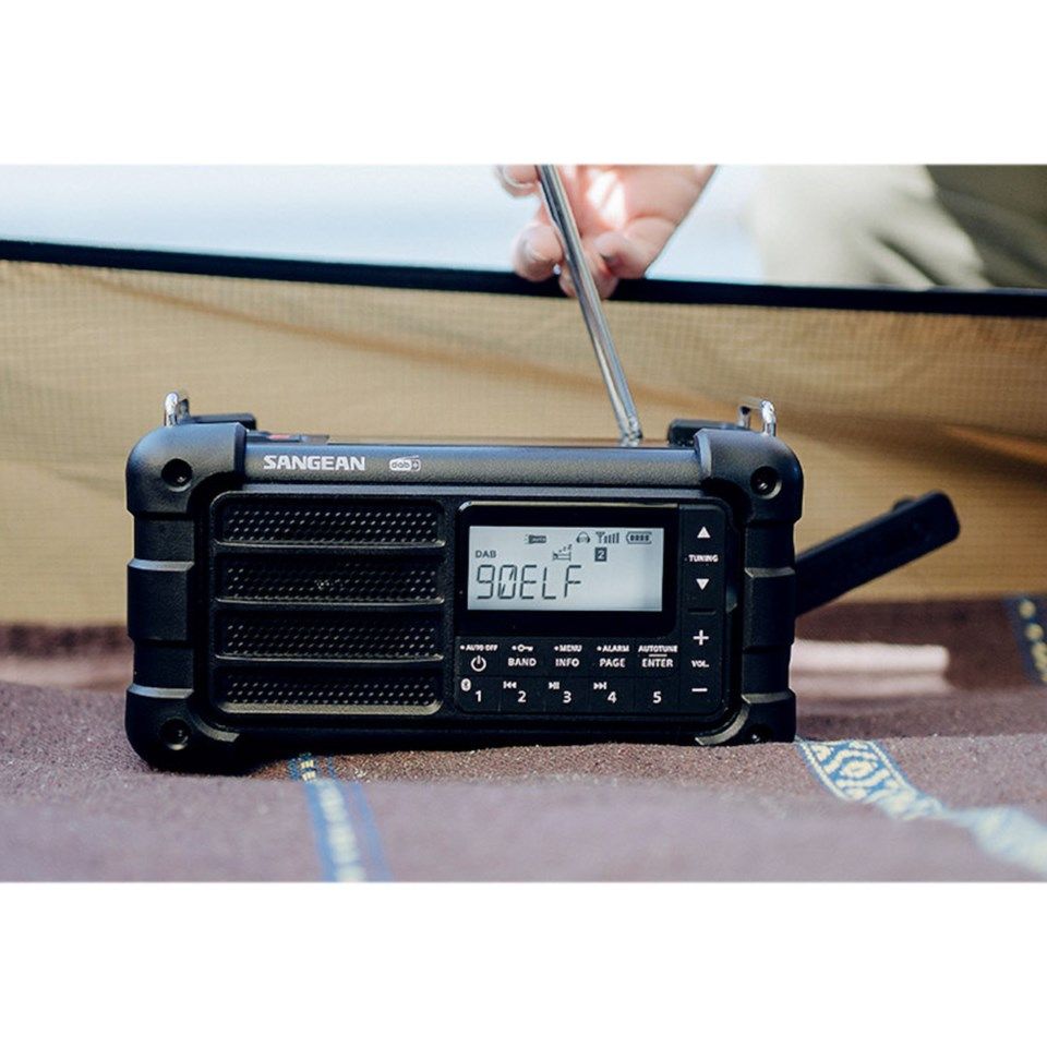 Sangean MMR-99 DAB+ Dynamoradio med solcell - Bästa premiumval