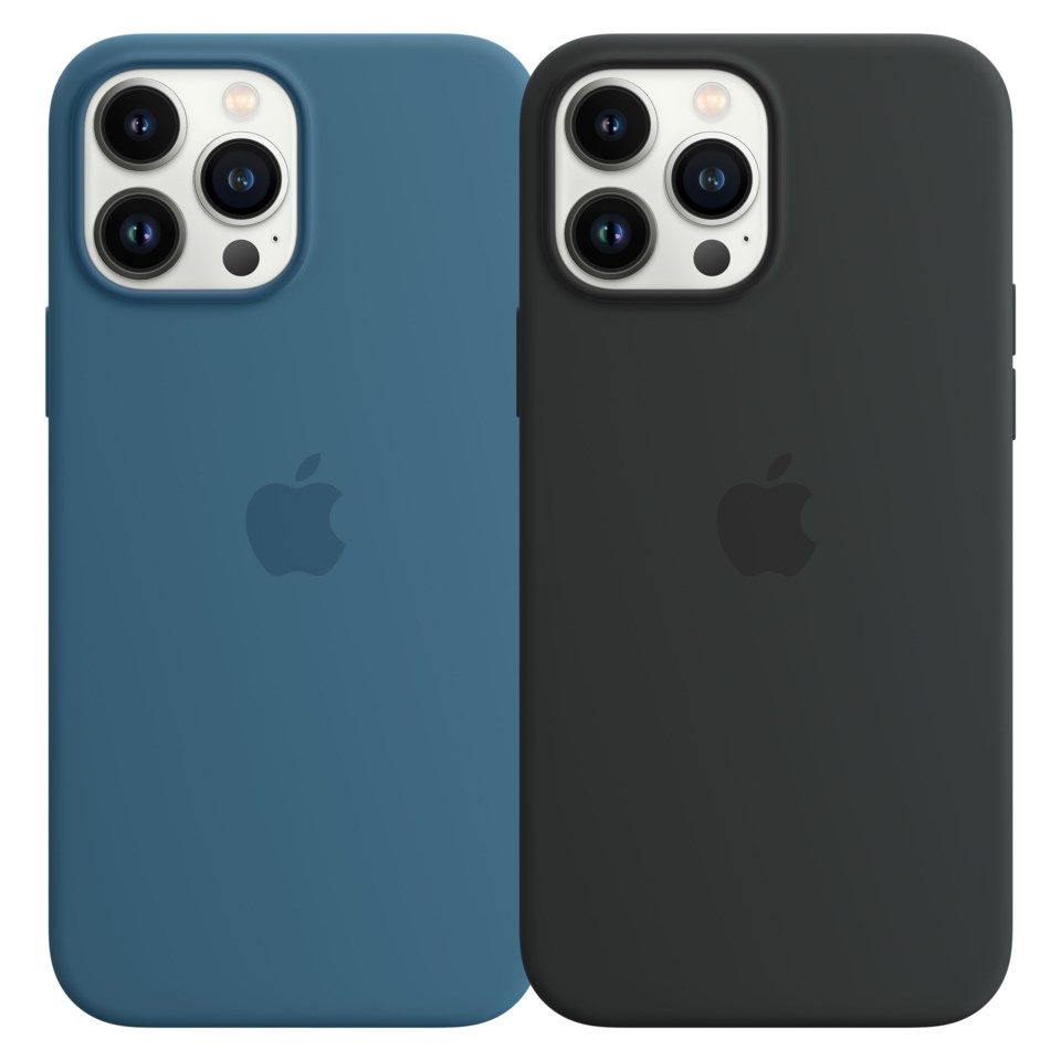 Apple Silikondeksel med MagSafe til iPhone 13 Pro Max Blå