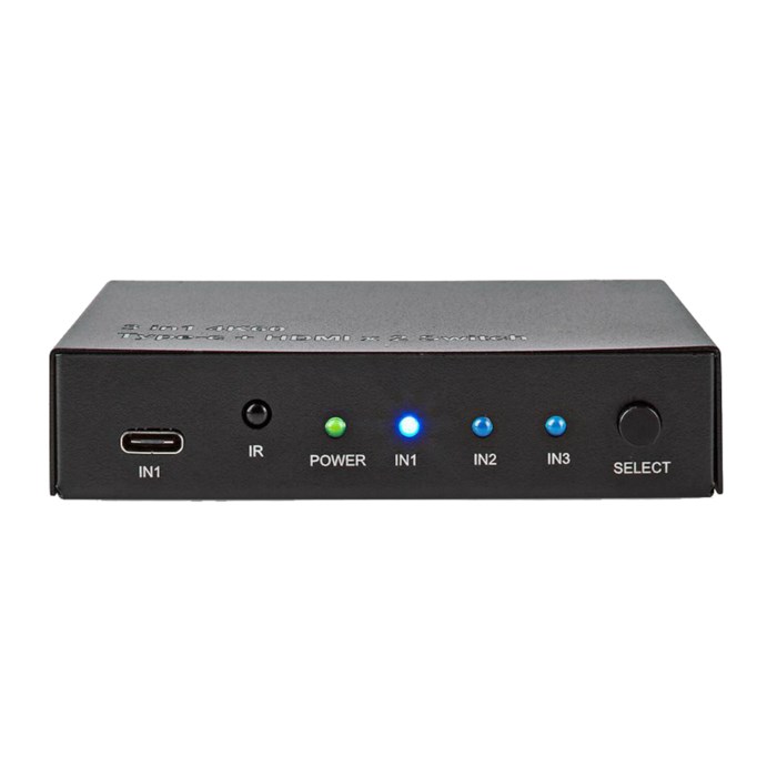 Nedis Automatisk HDMI-switch med USB-C