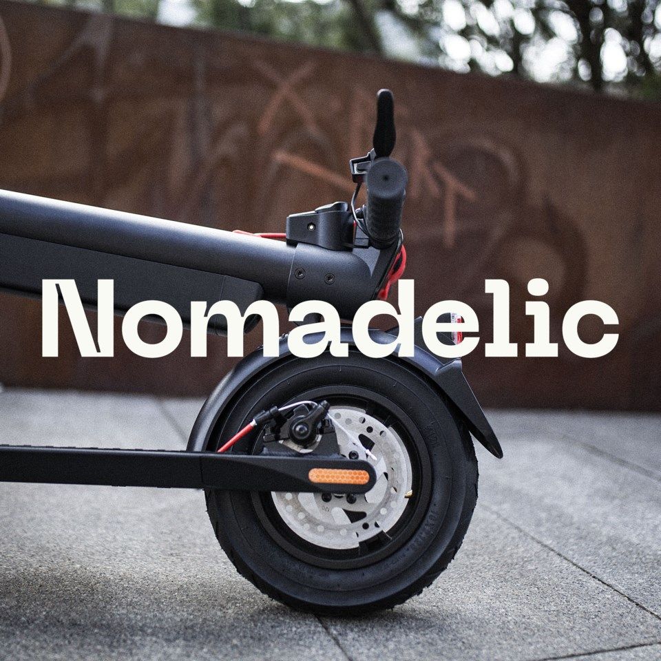 Nomadelic El-scooter Active 800