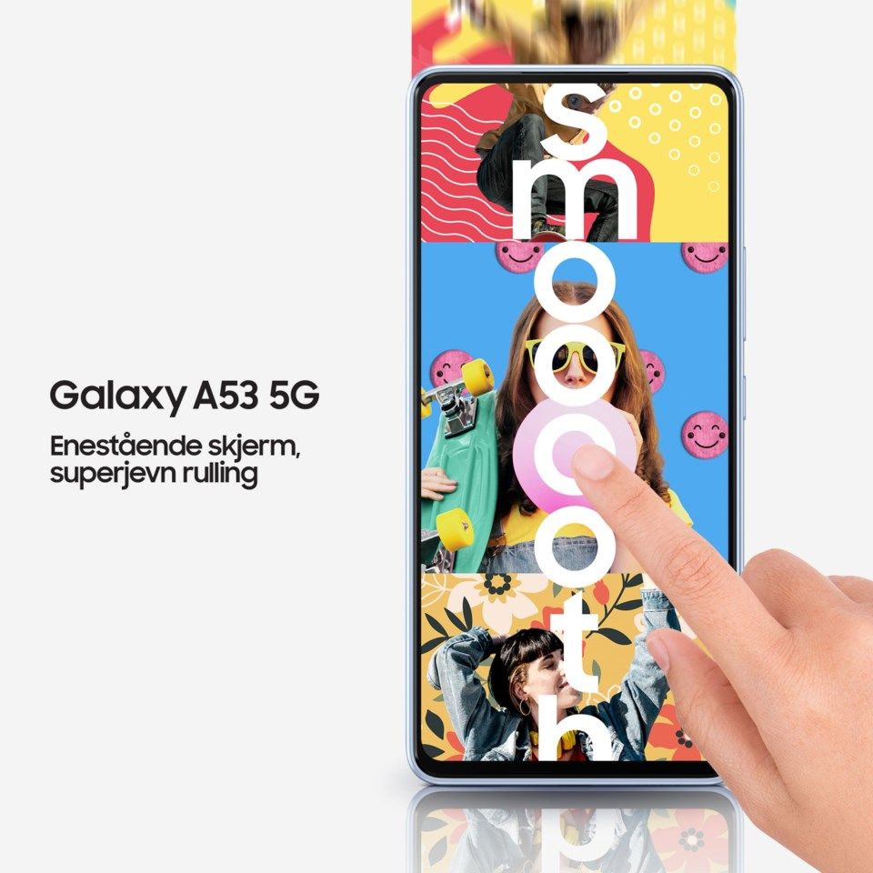 Samsung Galaxy A53 5G 8/256 GB Hvit
