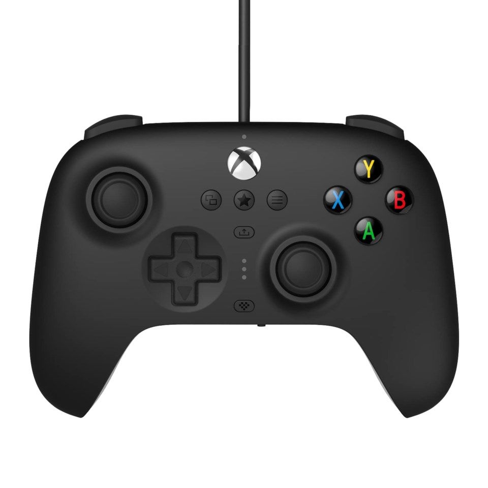 8Bitdo Ultimate Wired Handkontroll för Xbox och PC Svart