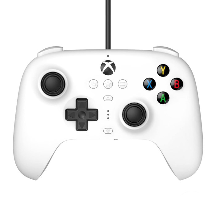 8Bitdo Ultimate Wired Handkontroll för Xbox och PC Vit