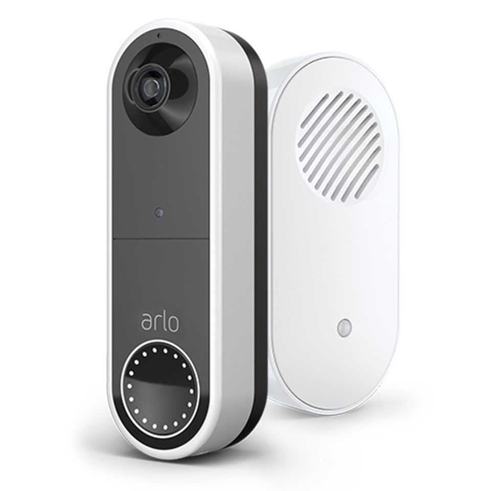 Arlo Essential Video Doorbell og Chime 2 Bundle