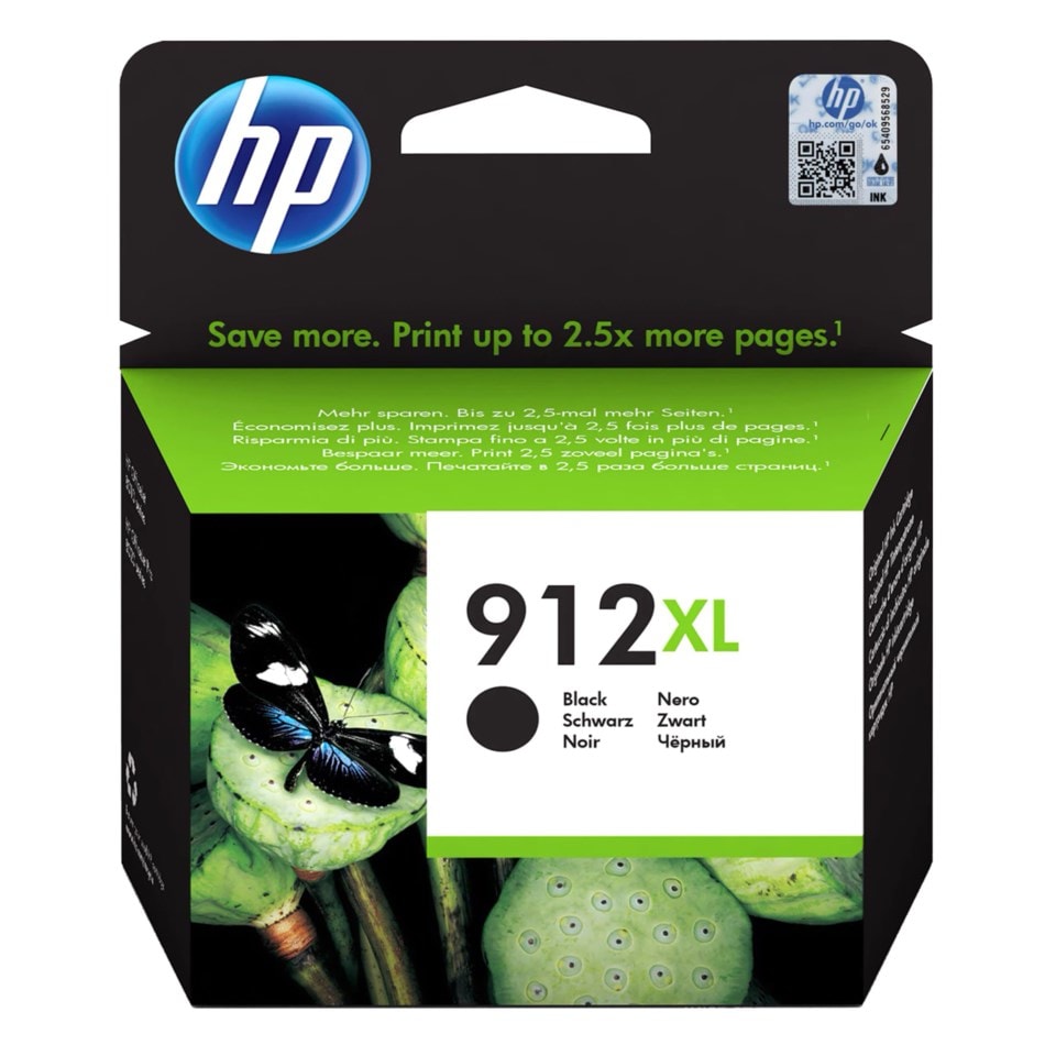 HP 912XL Blekkpatron - Svart