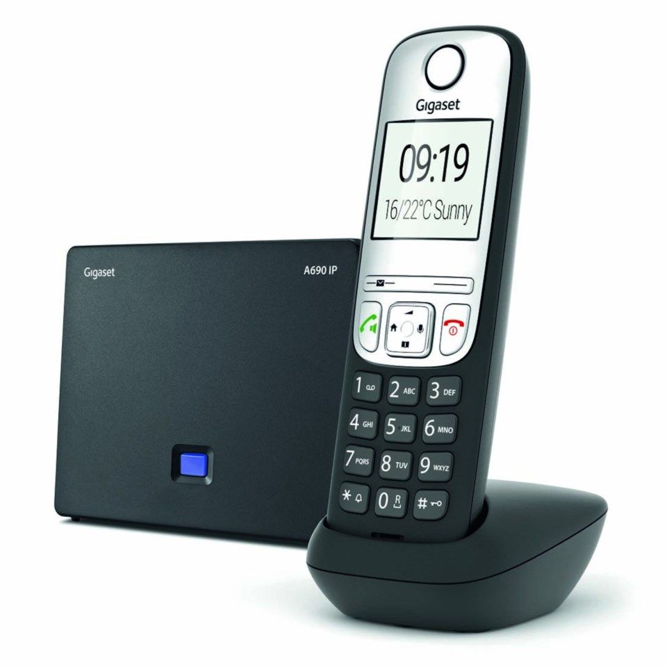 Gigaset A690IP Trådlös telefon för analogt och IP-telefoni 1-pack