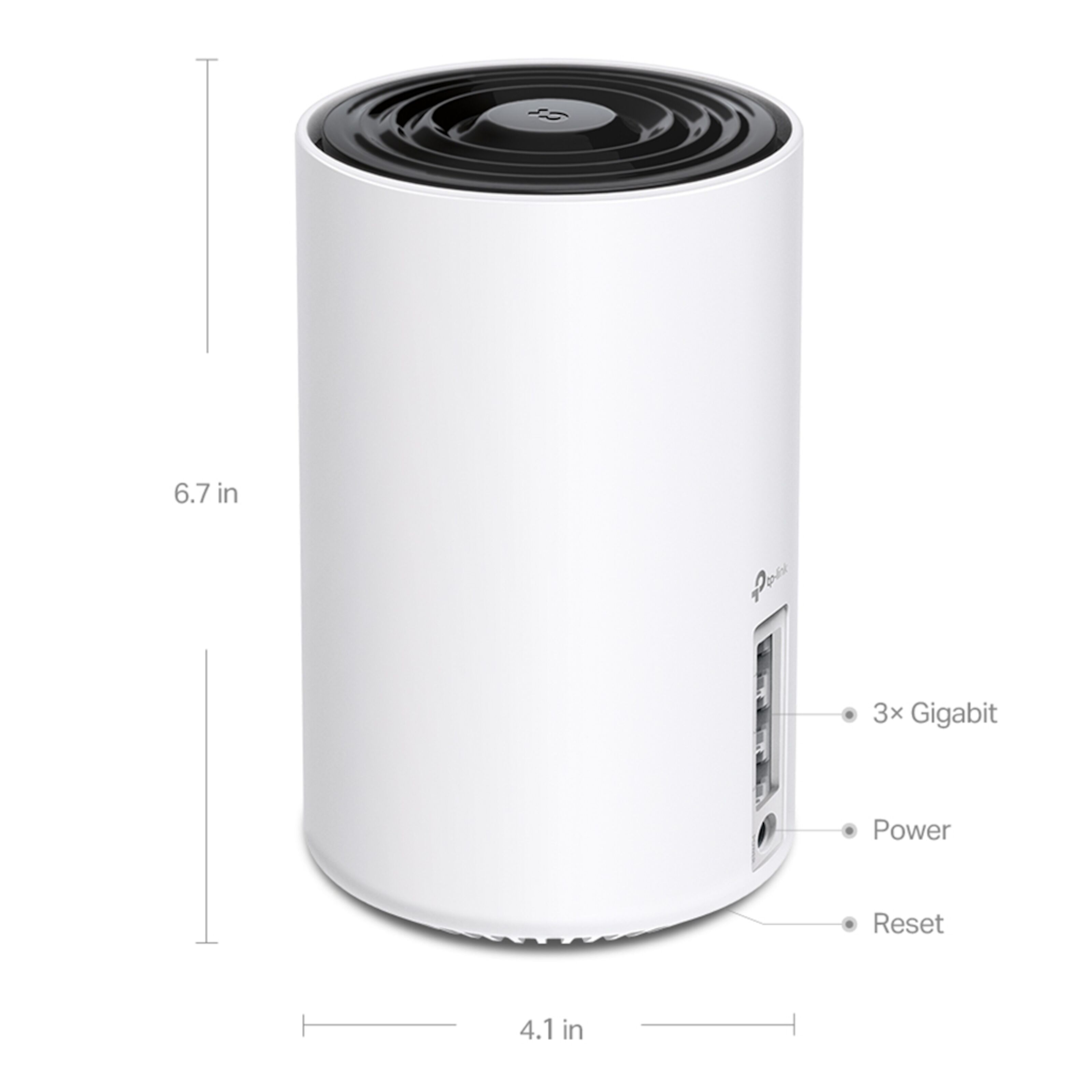 TP-link Deco XE75 Mesh-system med Wifi 6E AXE5400 2-pack